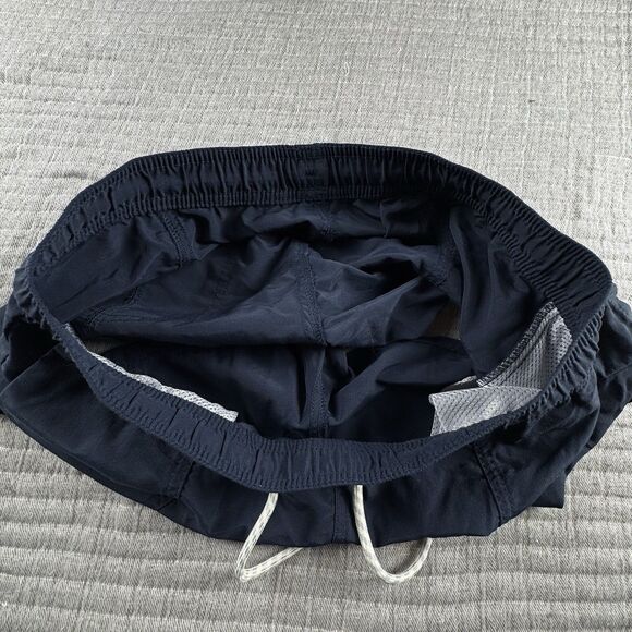 Vuori Sunwashed Short Women S Navy 2.5" Drawstring Pockets Active Sports Stretch - Picture 7 of 8